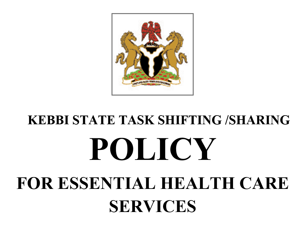 Image of Kebbi State Logo and Policy First Page