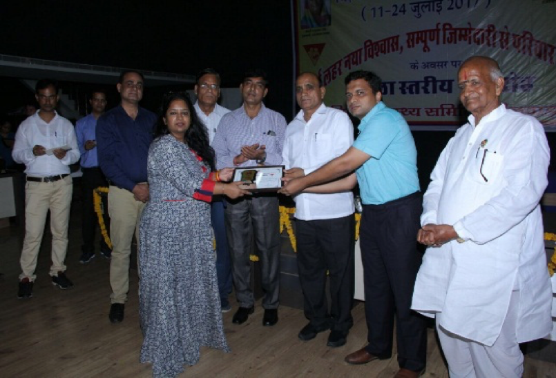 India’s Bhilwara district recognizes Pathfinder India’s advocacy for contributions to family planning