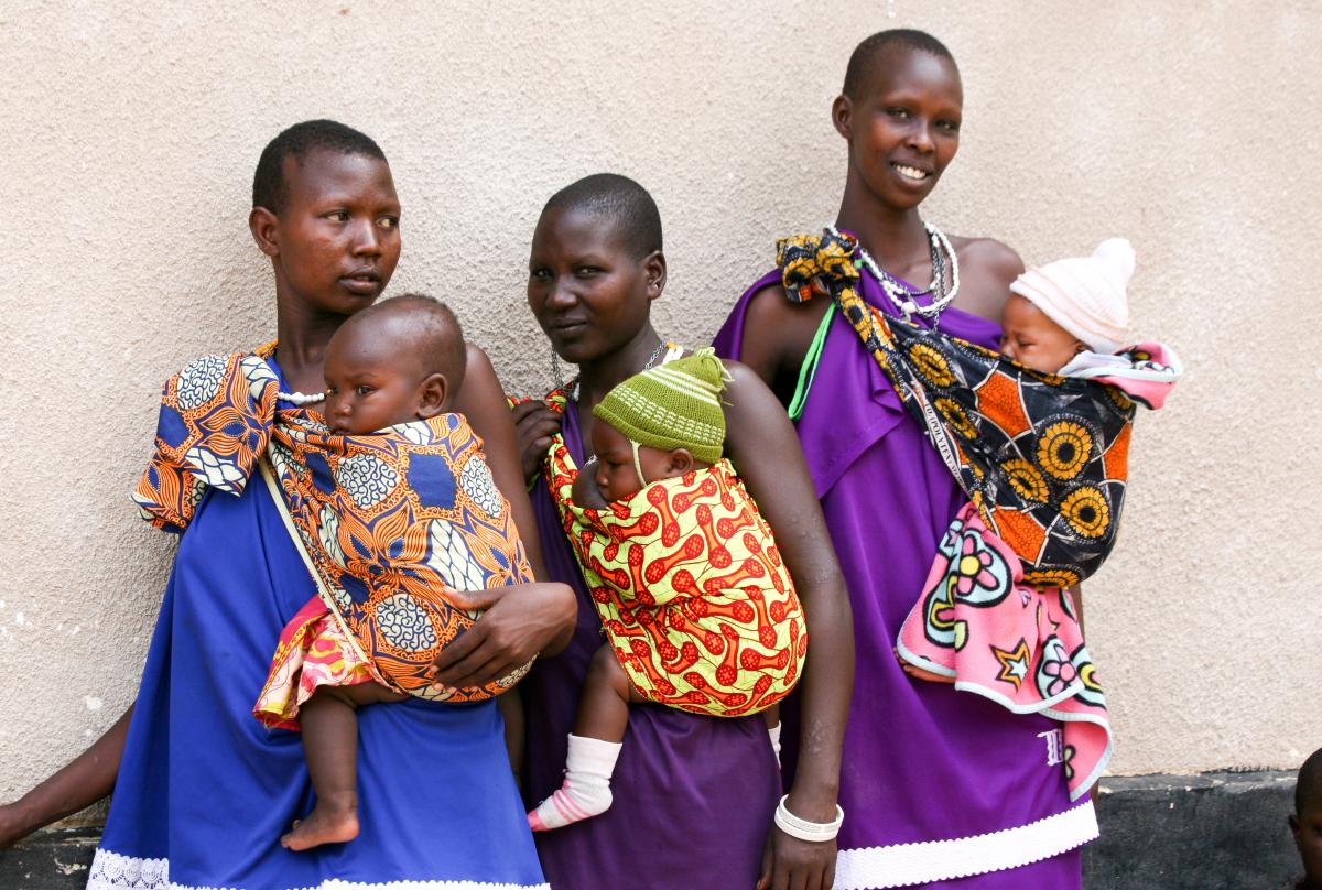 Young women in the Morogoro Region